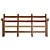 Pieve 4533 Wooden Small Sofa 3D model small image 2