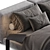 NeoWall Bed by Living Divani 3D model small image 5