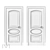 Vienna Series Interior Doors 3D model small image 4