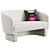 Oceanic Studio Sofa 1300x750x740H mm 3D model small image 1