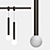Auroom PDNT Track Light Fixture 3D model small image 6