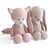 Alice & Pomme Soft Toys Set 3D model small image 1