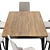Baron Chair and Panama Table 3D model small image 2