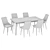 Baron Chair and Panama Table 3D model small image 5