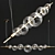 Contemporary Handmade Brass LED Chandelier 3D model small image 2