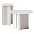 Modern Steel Hip Hop Tables 3D model small image 3