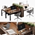 Domino Desk System Compact Solution 3D model small image 1