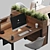 Domino Desk System Compact Solution 3D model small image 4