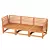 Modular Outdoor 3-Seat Sofa 3D model small image 4