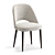 Tyler Chair: Scandinavian Chic Stool 3D model small image 1