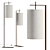 Contemporary Osaka Fl Floor Lamp 3D model small image 2