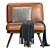 Modern Spine Lounge Chair 2016 3D model small image 7