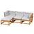 Outdoor Modular Sofa Set IKEA 3D model small image 1