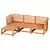 Outdoor Modular Sofa Set IKEA 3D model small image 5