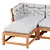 Outdoor Modular Sofa Set IKEA 3D model small image 7