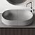 Elegant Edone Vanity Set 3D model small image 2