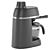 SOWTECH Espresso Coffee Machine: 3 Materials, 3D Modeling 3D model small image 5