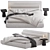 Modern Desiree 24 Bed Model 3D model small image 2