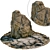 Stone Sculpture 3D Model Kit 3D model small image 1