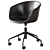 Modern Minimalist Hay Chair 3D model small image 2