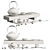  3D Tea Set Model 3D model small image 2