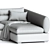 Elegant Parma Sofa Set 3D model small image 4