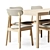 Modern Citizen Dining Set 3D model small image 3
