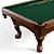 Hawthorne Pool Table with UVs 3D model small image 5