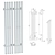 Electric Towel Warmer Penelopa V 3D model small image 2