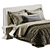 Laskasas Harry Bed: Sleek Elegance 3D model small image 4