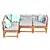 NAMMARO Modular Outdoor Sofa Set 3D model small image 2