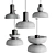 Zen Fabric Pendant Lights A 3D model small image 3