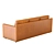 Premium Leather 3-Seat Sofa Model 3D model small image 4