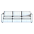 Premium Leather 3-Seat Sofa Model 3D model small image 7