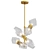 Golden Cocktail Pendant Light 3D model small image 1