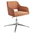 Designer Office Chair Esma Contemporary 3D model small image 3