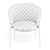 Sculptural Comfort Dining Chair 3D model small image 6