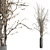 Autumn Tree Branches Concrete Vase 3D model small image 2
