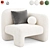 Modern Brice Chair by Cornerdesign 3D model small image 4