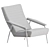 Molteni&C D.153.1 Lounge Armchair 3D model small image 4