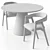 Customizable Set: Trevor Chair and Lori Table 3D model small image 20