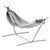 Outdoor Double Hammock with Compact Steel Frame 3D model small image 6