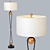 Luxury Ritz Floor Lamp 3D model small image 7