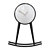 Eternal Elegance: Nika Zupanc Clock 3D model small image 2