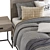 Avalon Metal Base Storage Bed 3D model small image 5