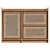 Roots Solid Wood Sideboard 84cm 3D model small image 2