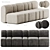 Modular Bob Collection: Versatile Seating 3D model small image 7