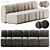 Modular Bob Collection: Versatile Seating 3D model small image 8