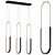 Modern Linear LED Pendant by Elan 3D model small image 1
