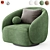  Contemporary Luxury Swivel Chair by Eichholtz 3D model small image 5